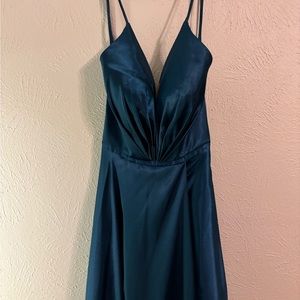 PROM DRESS, BLUE